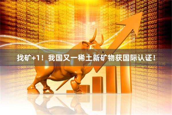 找矿+1！我国又一稀土新矿物获国际认证！